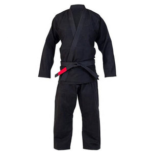 <b>Black</b> Karate Gi Uniform Set with White <b>Belt</b> Martial Arts Training Kit Wholesale Custom Kids Martial Arts Uniform Jiu Jitsu Judo - Product Image 5