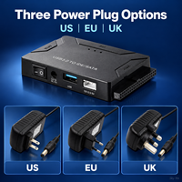 Kabel Adaptor Konverter FYX Stock USB 3.0 ke SATA IDE untuk Hard Disk 3.5 2.5 Inch HDD/SSD CD DVD ROM CD-RW 3 in 1
