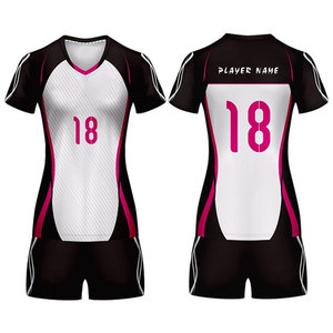 Uniforme de volley-ball personnalisé, respirant, léger, durable, 100% polyester, pour adultes, design personnalisable - Product Image 2