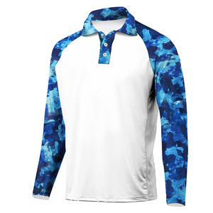 Camisetas de Pesca con Protección UV UPF50, Ropa de Pesca Sublimada Personalizada, Jersey de Pesca de Manga Larga, Protección UV de Poliéster - Product Image 3