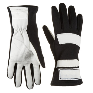 Gants de course pour karting et automobile, en cuir texturé, durables, ignifuges, à doigts entiers, à manchette droite, stériles, prix abordable, personnalisables OEM - Product Image 1