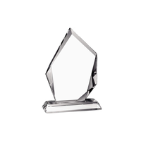 Trophée de remerciement personnalisé en cristal K9 Majestic Gem de l'usine DIAOCAI, gravé au laser, ajoutez votre propre texte pour les entreprises