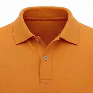 เสื้อโปโลผู้ชายไซส์ใหญ่ ผ้าฝ้ายพรีเมียม ปักโลโก้ตามสั่ง สีพื้น ปรับแต่งสีได้ แขนสั้น ใส่สบายสำหรับฤดูร้อน - Product Image 4