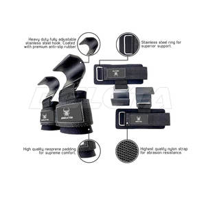 Crochets de musculation sur mesure de style unique, couleur unie, fabrication pakistanaise - Product Image 3