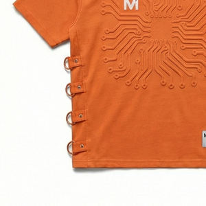 T-shirt Oversize Graphique Circuit Urbain Futuriste Techwear Street Fashion 100% Coton Respirant Anti-Plis MALUZA INDUSTRIES - Product Image 2