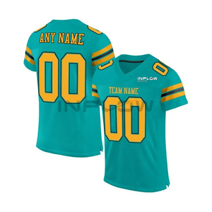 Camiseta de Fútbol Americano de Alta Calidad, con Nombre y Número Cosidos, Transpirable, Suave, Deportiva, de Malla, para Hombres, Mujeres y Niños - Product Image 6