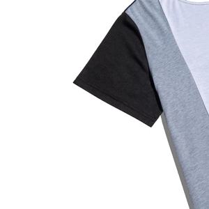 Conjunto deportivo para correr de talla grande para hombre, 2 uds., Camiseta con estampado de letras de bloque de Color, pantalones cortos con cordón en la cintura, estilo de Fitness callejero de verano sólido - Product Image 6