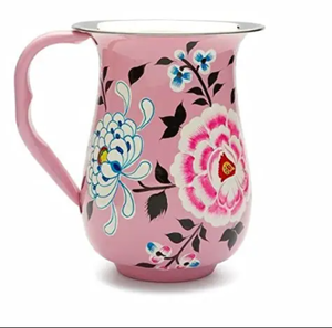 Juego de vajilla de acero inoxidable estilo artesanal indio para cocina, jarra de agua de alta calidad - Product Image 1