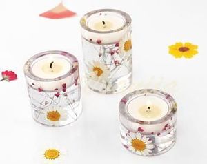 Modern Artistic Resin Candle Holder Stylish Decorative Product For Elegant Home And Event Decor - Product Image 3