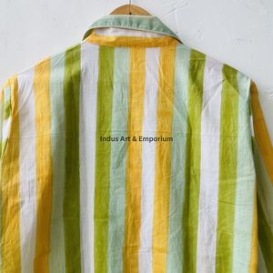 Nueva Llegada: Conjunto de Pijama para Mujer, 100% Algodón, Estampado Indio, Secado Rápido, Cuello en V, Manga Larga, Casual - Product Image 3
