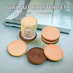 Hot Sale Us High Quality Tea Cup Acacia Wooden mango Wood Custom Shape <b>Drink</b> <b>coaster</b> for Coffee - Product Image 3