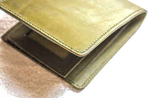 กระเป๋าสตางค์แบบพับสองทบทำด้วยมือ OEM กระเป๋าสตางค์แบบพับได้ RFID การปิดกั้นการออกแบบแบบเปิดสำหรับผู้ชาย BFW-0127จำนวนมาก - Product Image 3