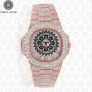 นาฬิกาข้อมือผู้ชาย Charm รุ่น Rose Gold สแตนเลสสตีล ระบบจักรกล หน้าปัดอนาล็อก สายขนาด 20 มม. ตัวล็อคแบบพับ กันน้ำได้ 10 บาร์ พร้อมฟังก์ชั่นวันที่อัตโนมัติ - Product Image 2