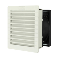 Ventilateur de ventilation FFU IP55 120 mm avec filtre anti-poussière et grille de protection RAL7035