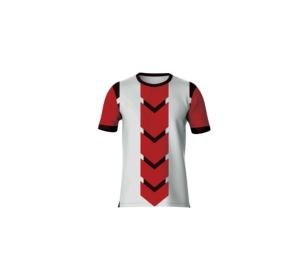 T-shirt de sport personnalisé à impression intégrale par sublimation, respirant, 100 % polyester, pour usage décontracté, fitness et vêtements d'équipe - Product Image 2