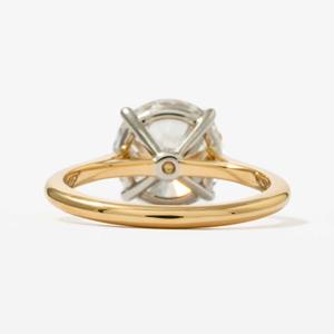 Anillo de Compromiso Solitario de Diamante Cultivado en Laboratorio de 0.72 Quilates, Corte F VS1, Oro Blanco de 14K, Certificado IGI, Clásico de Lujo para Novia - Product Image 3