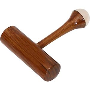 Kansa Vati Foot Massager Kansa wand foot massager with Teak Wood Handle Ayurvedic Bronze Kasya Vatki Kansya Bowl Katori - Product Image 4