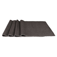 Chemin de table RIB en jacquard tissé personnalisable 100 % coton, antidérapant, à rayures vintage, traditionnel, pour mariage et maison, style Tamil Nadu
