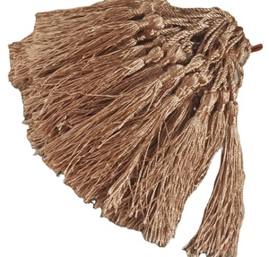 พู่ทอง12ซม. สำหรับลูกไม้เสื้อโบสถ์และเครื่องแบบโลโก้ที่ปรับแต่งได้ตามต้องการ - Product Image 1