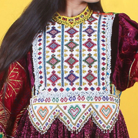 Meilleures robes de style afghan pour femmes en gros, mode décontractée, design simple brodé, robe tribale afghane, design unique