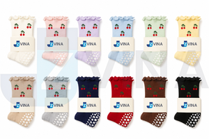 Calcetines de Yoga y Pilates con Logotipo Personalizado, Antideslizantes, para Mujer, con Agarre Bidireccional, para Gimnasio, Estudio, 100% Algodón, Estilo Básico, Más Vendidos - Product Image 6