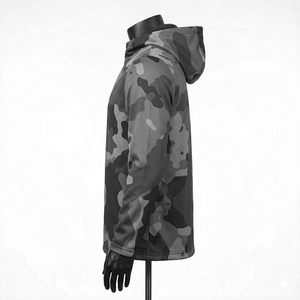 Veste pour homme au design léger et luxueux, respirante, confortable, en softshell uni, à prix raisonnable - Product Image 2