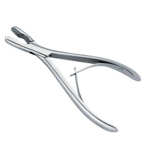 Rongeur à os professionnel en acier inoxydable à double action, outil chirurgical dentaire orthopédique maxillo-facial pour la coupe des os par MI - Product Image 5