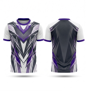 Maillots de football personnalisés de haute qualité, sublimés, à manches courtes, pour l'été, uniformes d'équipe personnalisés en gros, vêtements de sport OEM - Product Image 6