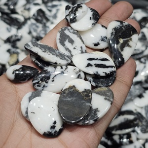 Lote de cabujones de jaspe cebra natural al por mayor, lote de piedras preciosas de jaspe para la fabricación de joyas - Product Image 4