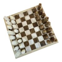 Jeu d'échecs décoratif pour la maison, échiquier de table, décoration de table basse, jeu élégant, cadeau, base en bois