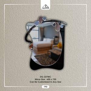 Mejore el Interior de Su Hogar con Este Atractivo Espejo de Diseño con Motivos Decorativos, Arte Mural Ligero y Ecológico - Product Image 6