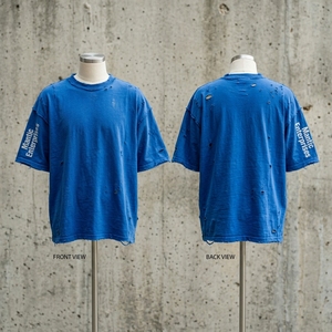 Camiseta con Logotipo Personalizado, Diseño Desgastado, 100% Algodón, Bordado de Alta Calidad, Transferencias DTF Vintage para Camisetas - Product Image 1