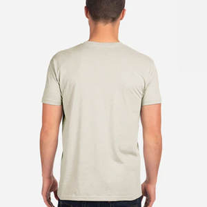 Camiseta de Manga Corta Bella+Canvas 3001C al por Mayor, Color Gris Jaspeado, Gris Claro, Gris Oscuro, Mezcla Triple - Product Image 3