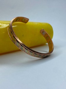 Solid Brass & <b>Copper</b> Vintage Gold Plated Adjustable Cuff <b>Bracelet</b> Wholesale Manufacturer Supplier Handmade Wedding Unisex - Product Image 1