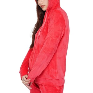 Novedades 2027, Conjunto Deportivo de Manga Larga para Mujer, Traje de Entrenamiento, Sudadera con Capucha de Terciopelo Ajustada, Chándal de Gimnasio - Product Image 5