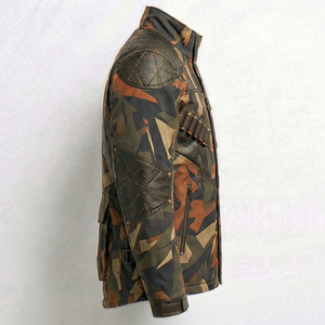 เสื้อแจ็คเก็ตผ้าแคนวาสลายพรางสำหรับล่าสัตว์ฤดูร้อนสำหรับผู้ชาย กันน้ำ ทนทาน อุ่นสบาย เหมาะสำหรับการยิงปืน รับผลิตแบบ OEM - Product Image 4