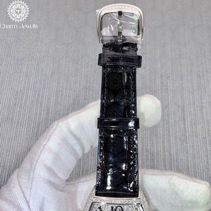 Montre mécanique de luxe pour homme Charm Jewells, boîtier tonneau 40 mm en acier inoxydable, cadran analogique, verre saphir, bracelet en acier inoxydable - Product Image 5