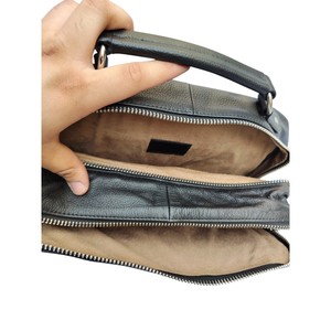 Office Genuine Leather Business <b>Laptop</b> <b>Backpack</b> Soft for Men and Women Travel Custom Logo Lightweight Large Capacity - Product Image 5
