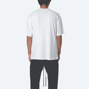 เสื้อยืดผู้ชายเนื้อผ้านุ่ม ระบายอากาศได้ดี น้ำหนักเบา เหมาะสำหรับใส่ในชีวิตประจำวัน สไตล์ลำลองทันสมัย แฟชั่นสตรีท - Product Image 3
