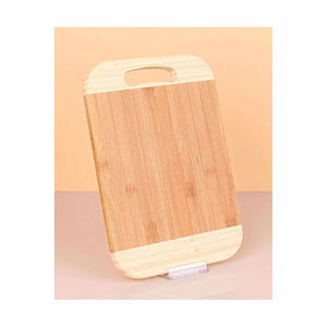 Tabla de cortar rectangular de mármol blanco y madera de acacia, hecha a mano, duradera, para cortar y servir en la cocina, bandeja para queso. - Product Image 5