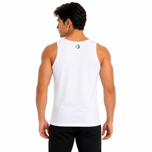 Camiseta deportiva transpirable para hombre con estilo minimalista, ideal para entrenamiento y paseos de verano. - Product Image 3