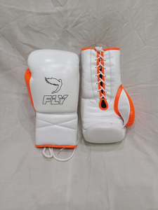 Guantes de Boxeo Fly SuperLace Pro Fight Sparring Training de Cuero Vacuno Auténtico, Guantes de Boxeo con Color, Talla y Logotipo Personalizados - Product Image 1