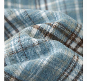 Fournisseur et exportateur en gros en ligne de chemises en flanelle pour hommes, de haute qualité, décontractées, chaudes, respirantes, 100% coton, à plis, pour l'automne - Product Image 2