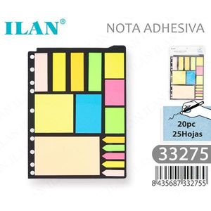ILAN Foglietti Adesivi 26x19.3 Cm 25 Fogli 20 Unità - Product Image 3