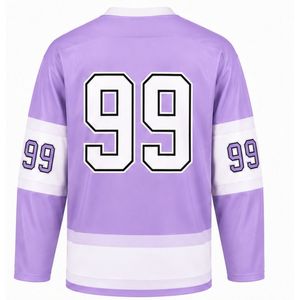 Ensemble de hockey sur glace sublimé pour hommes, maillot et short en polyester rayé, vêtements de sport performants, uniforme d'équipe, vêtements d'entraînement - Product Image 5