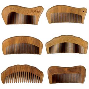 Peine de Bambú Ecológico con Dientes de Acero Inoxidable, Diseño Moderno para Niños y Adultos, Tamaño Grande, Masaje de Meridianos, Dientes Anchos - Product Image 2