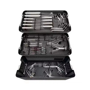 Spinal Lumbar Surgery Instrument <b>Set</b> Sterilization <b>Case</b> Orthopedic CE Certified Class I Model JI-3204 1 Year ISO13485 Manual - Product Image 6