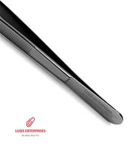 Pinzas de tejido Selman de mandíbulas redondas con dientes, instrumento quirúrgico de acero inoxidable, pinzas médicas de precisión - Product Image 3