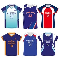 Diseña tus Propias Camisetas de Voleibol de Malla de Algodón Transpirable con Impresión por Transferencia de Calor para Adultos, Hombres y Mujeres, Corte Regular