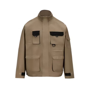 Veste de travail durable et résistante aux déchirures avec plusieurs poches utilitaires, taille américaine, robuste, pour le travail industriel, durable, combinaison de sécurité - Product Image 6